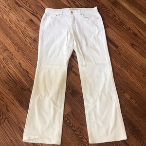 Lucky brand white jeans